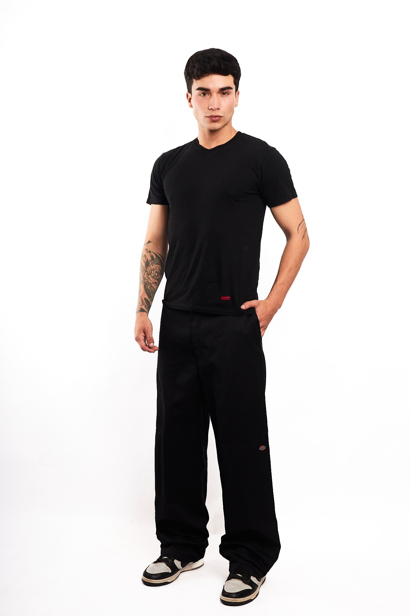 2000 Dickies Black Baggy Work Pant (32)
