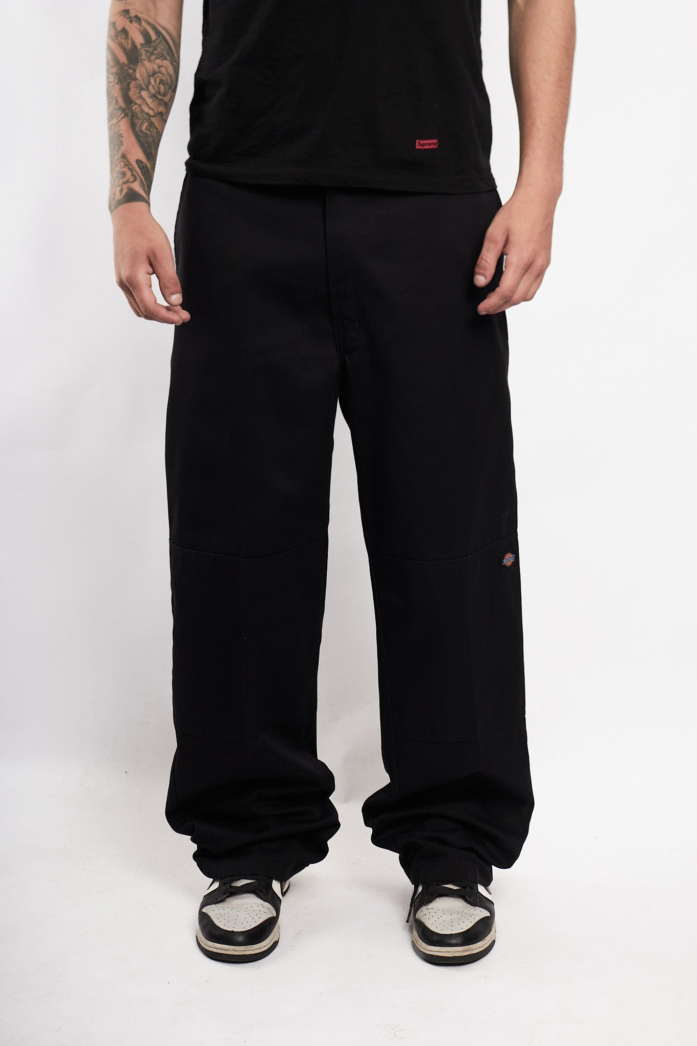 2000 Dickies Black Baggy Work Pant (32)