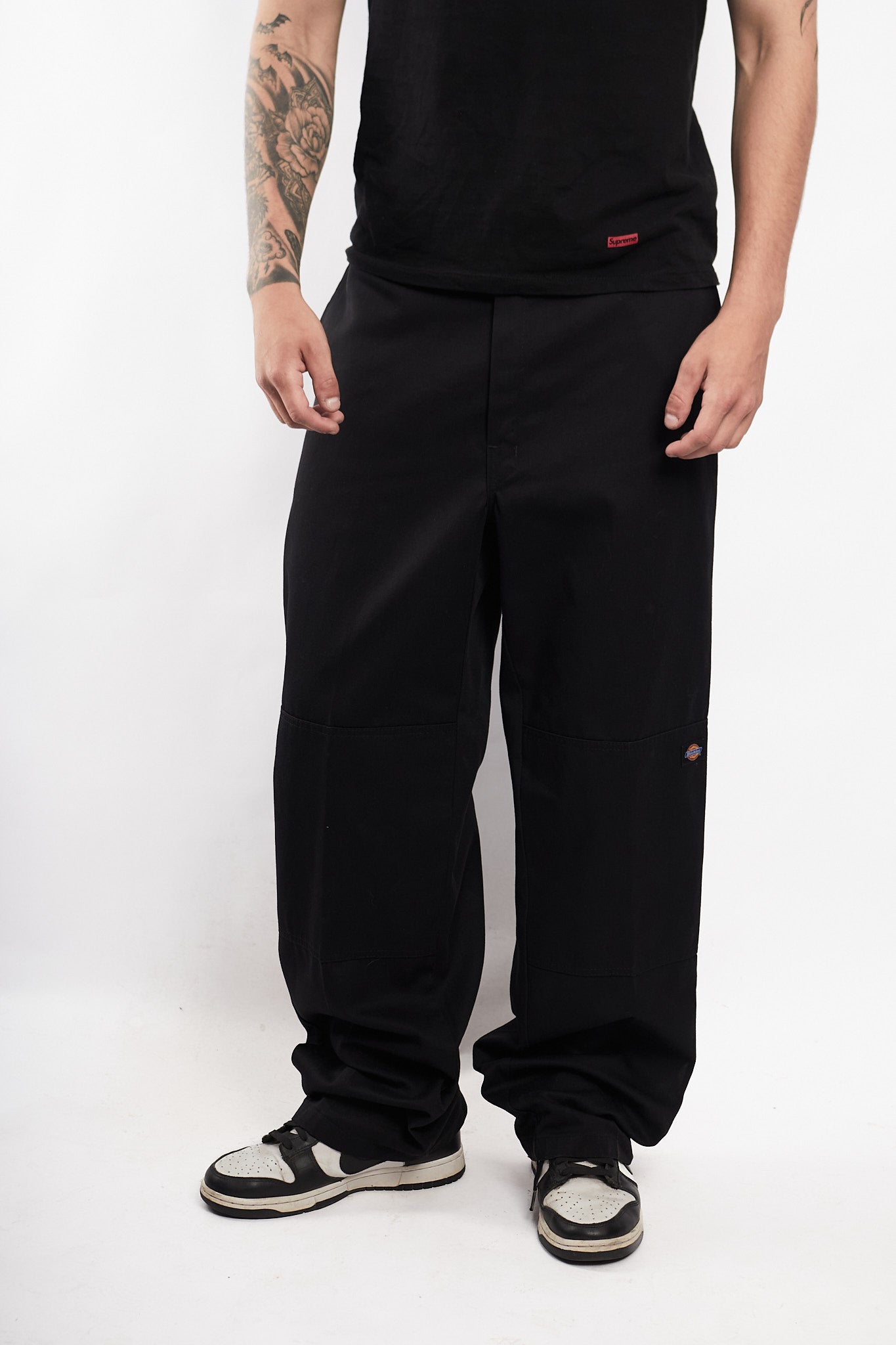 2000 Dickies Black Baggy Work Pant (32)