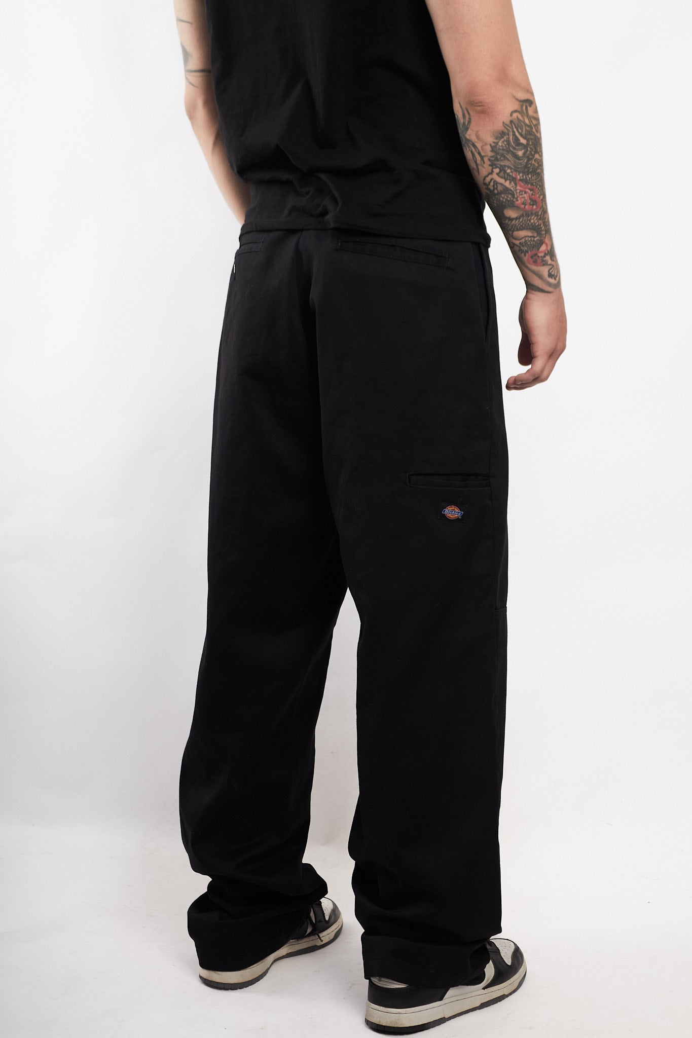 2000 Dickies Black Baggy Work Pant (32)