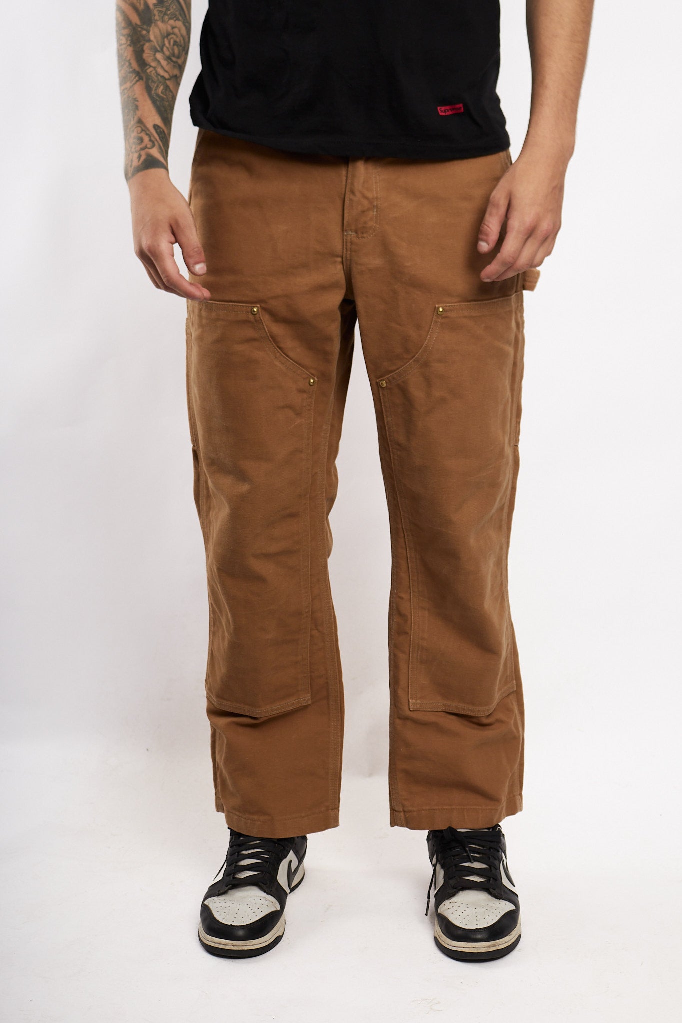 Vintage 2000 Carhartt Brown Double Knee Carpenten Pant (28/30)