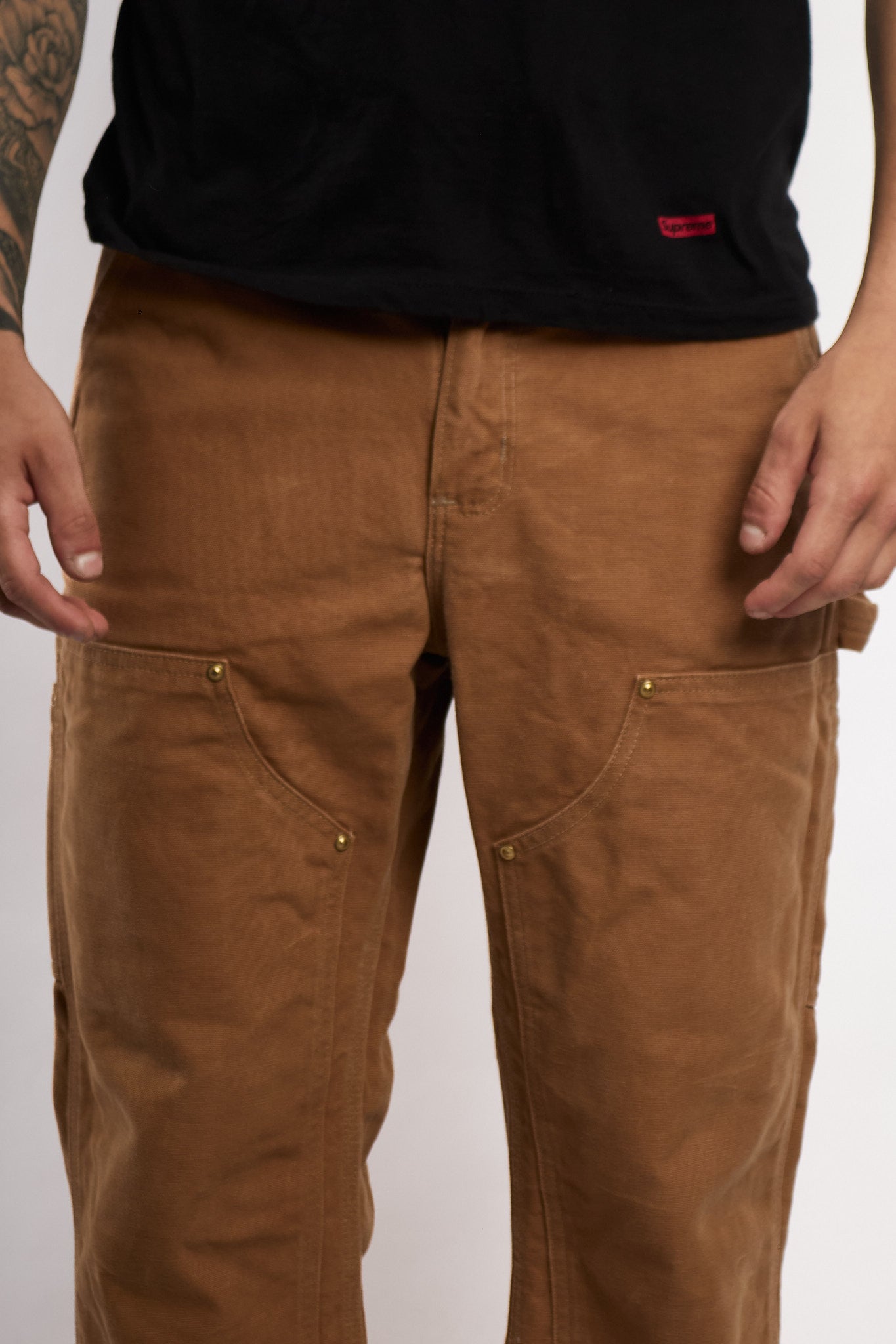 Vintage 2000 Carhartt Brown Double Knee Carpenten Pant (28/30)