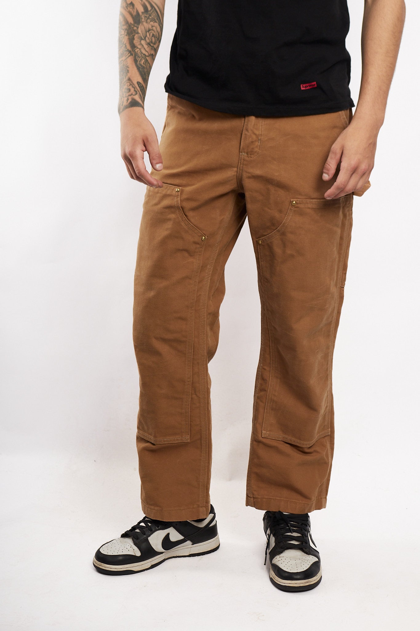 Vintage 2000 Carhartt Brown Double Knee Carpenten Pant (28/30)