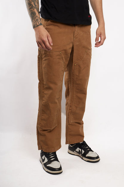 Vintage 2000 Carhartt Brown Double Knee Carpenten Pant (28/30)