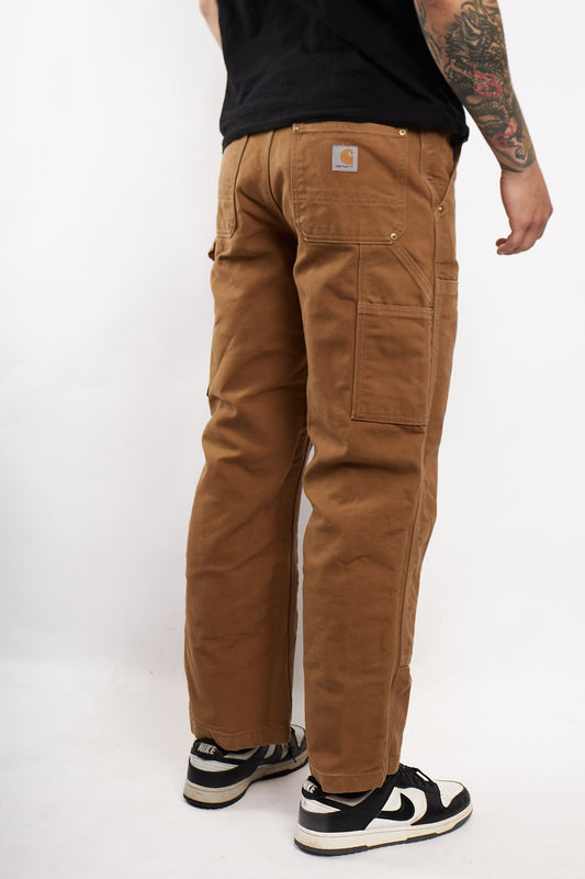 Vintage 2000 Carhartt Brown Double Knee Carpenten Pant (28/30)