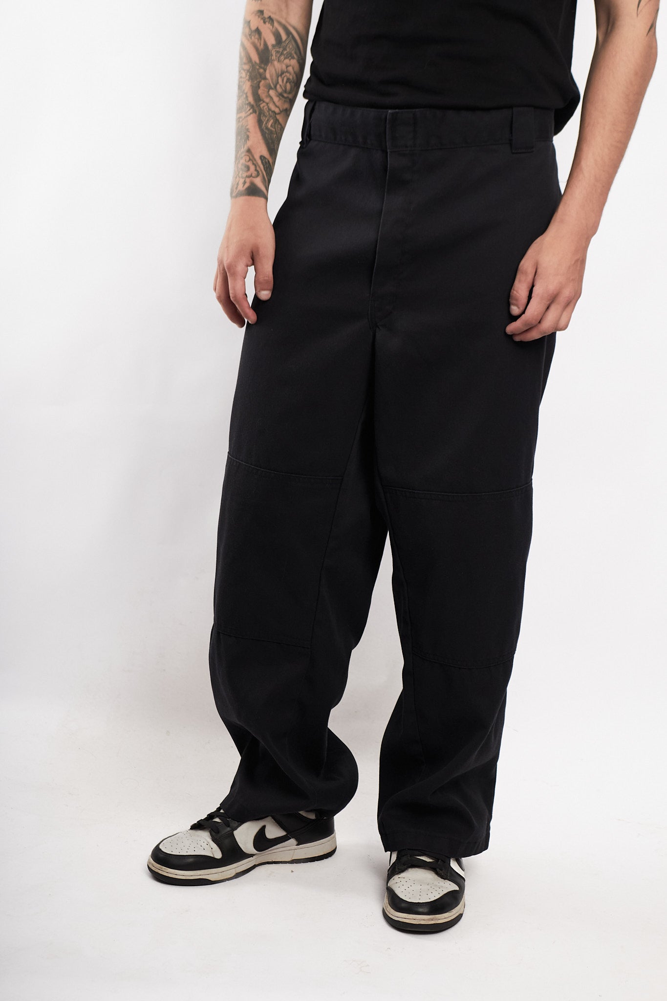 2000 Dickies Black Baggy Work Pant (36/38)