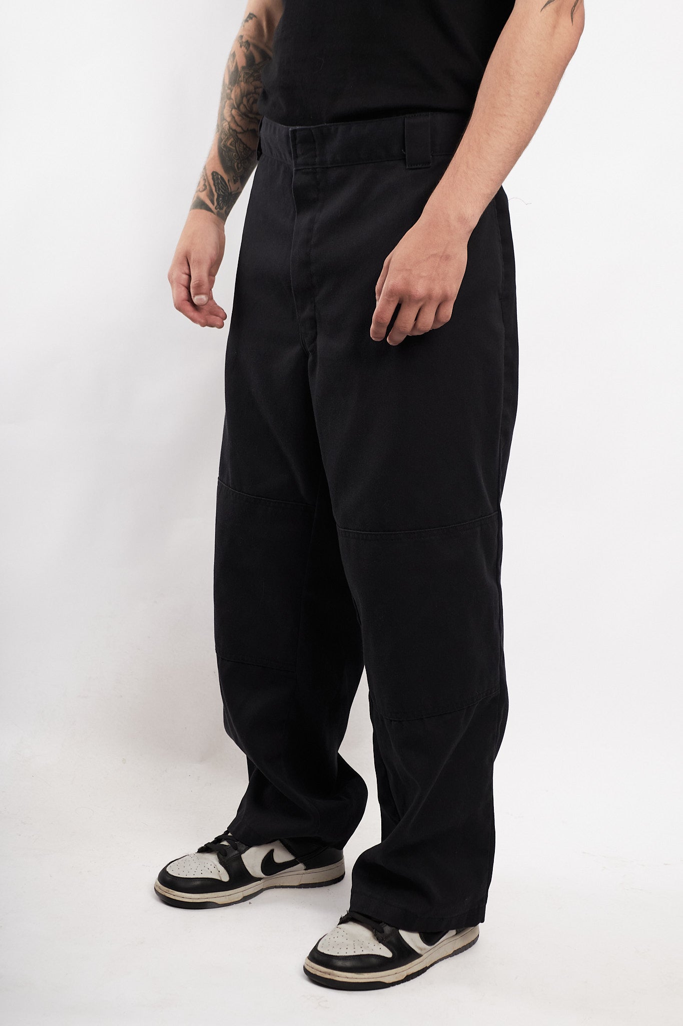 2000 Dickies Black Baggy Work Pant (36/38)
