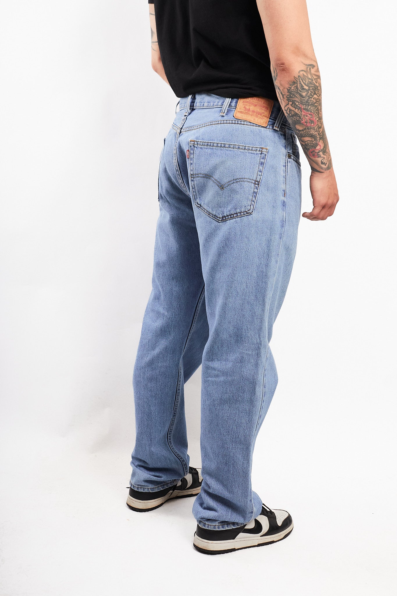 2000 Levi's Light Blue 505 Regular Fit Jean (36)