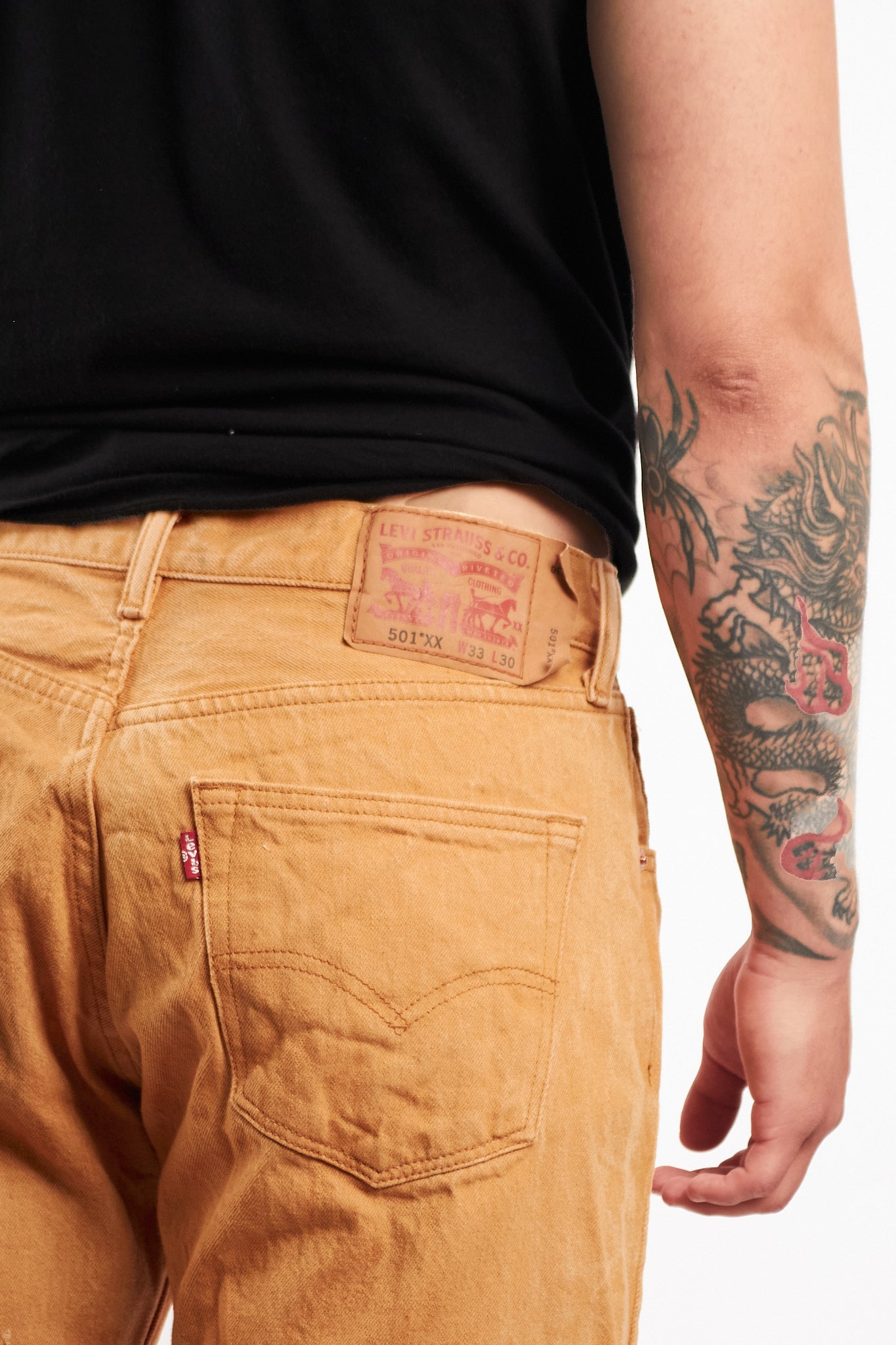 2013 Levi's Mustard 501 Classic Fit Jean (32)