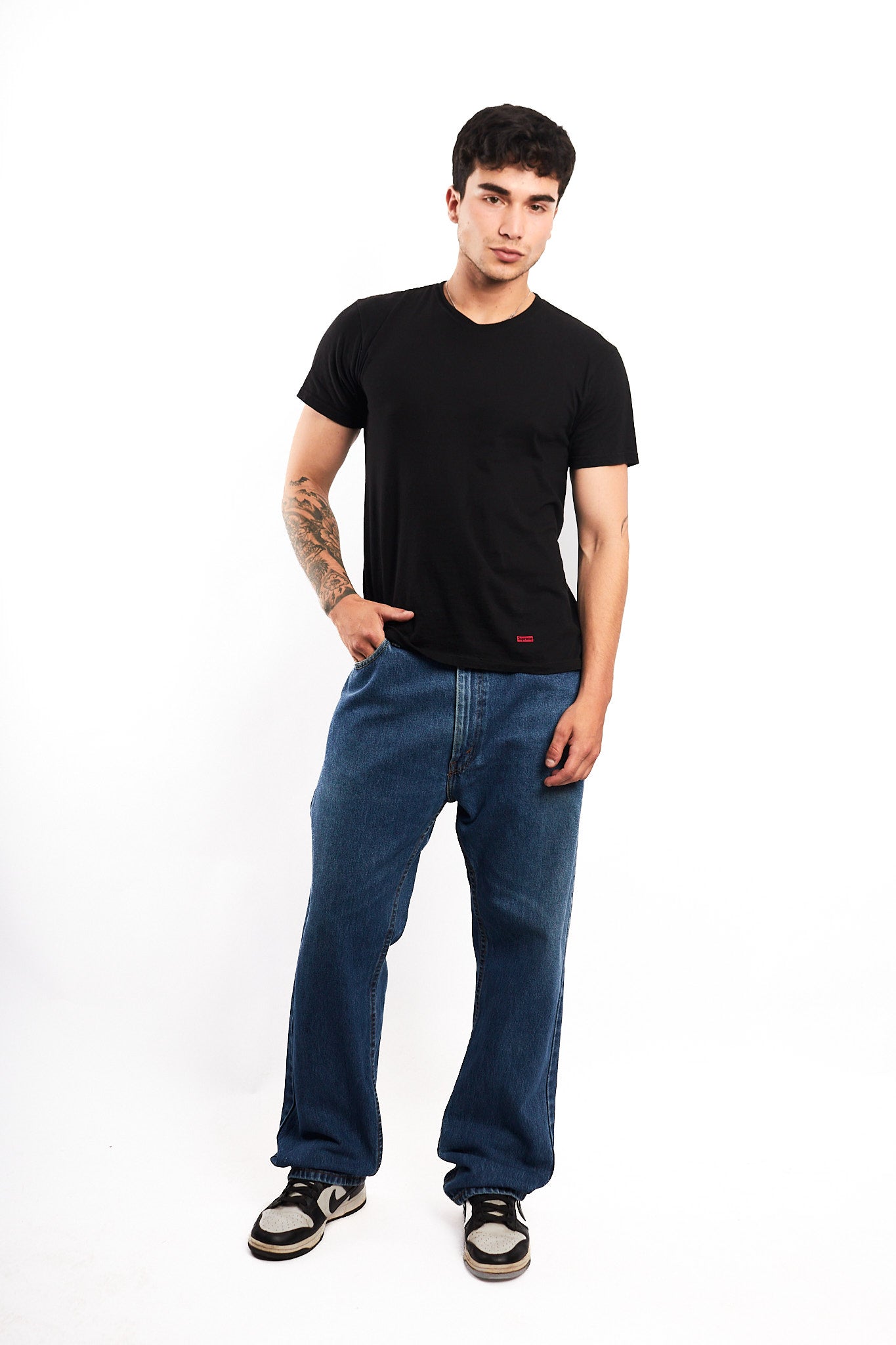 2017 Levi's Blue 505 Regular Straight Jean (36)