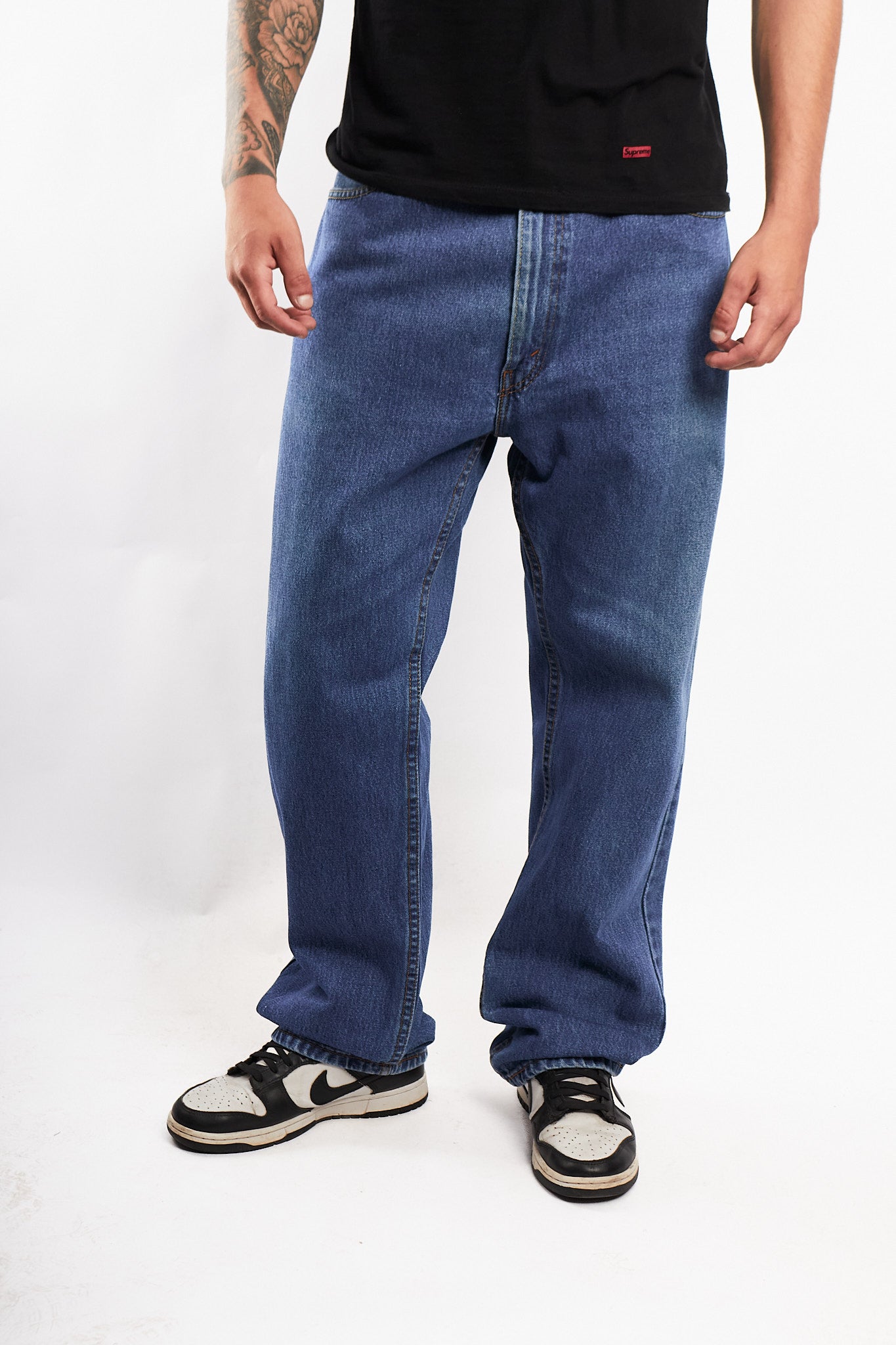 2017 Levi's Blue 505 Regular Straight Jean (36)