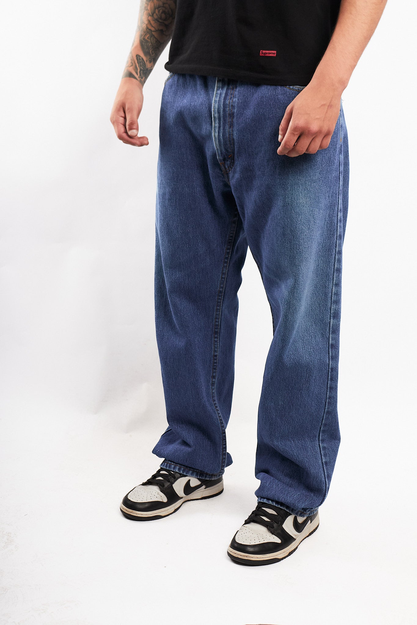 2017 Levi's Blue 505 Regular Straight Jean (36)