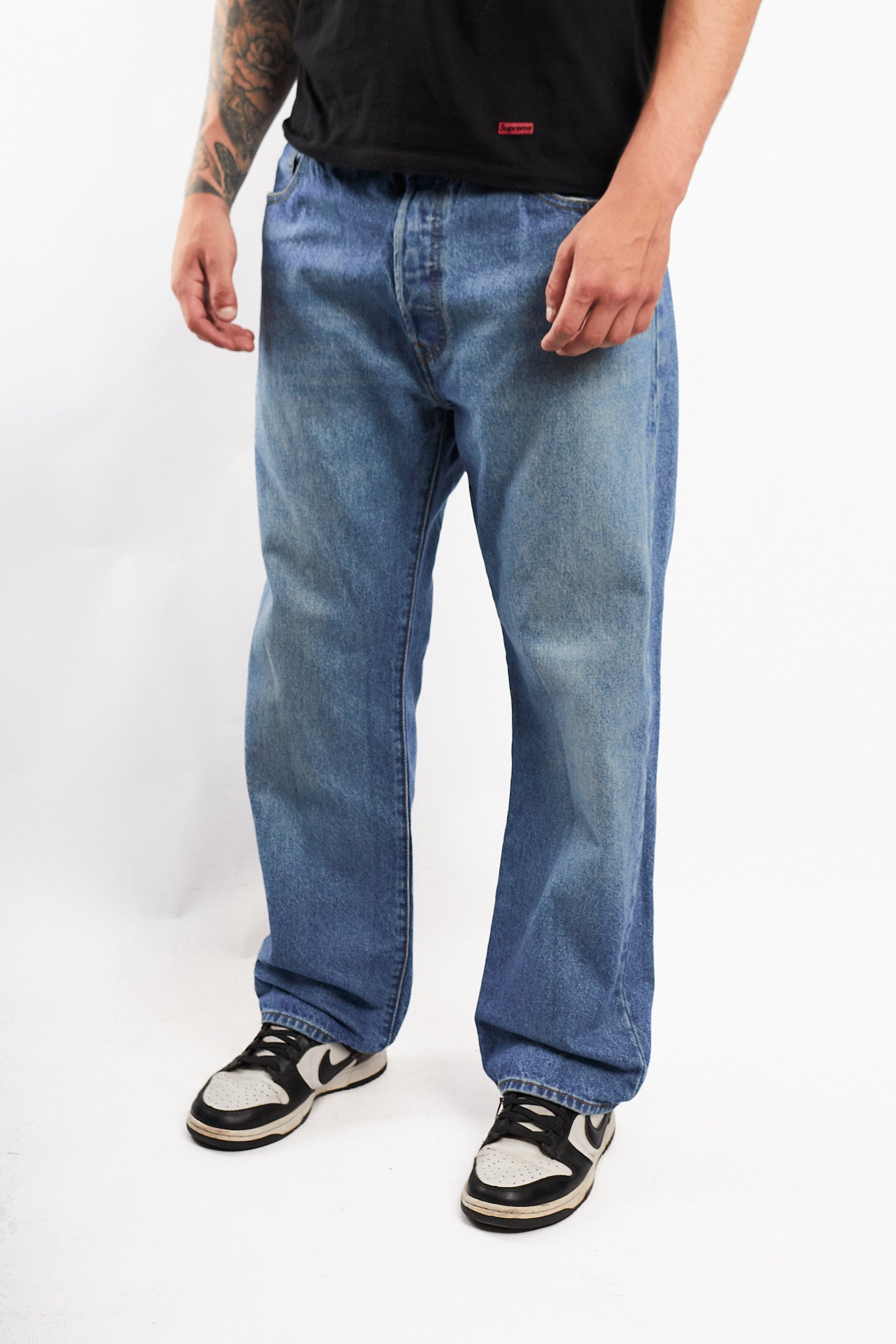 2023 Levi's Light Blue 501 Classic Fit Jean (34)