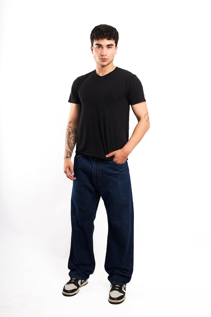 2017 Levi's Navy 505 Regular Straight Jean (36)