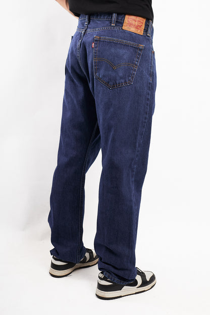 2017 Levi's Navy 505 Regular Straight Jean (36)