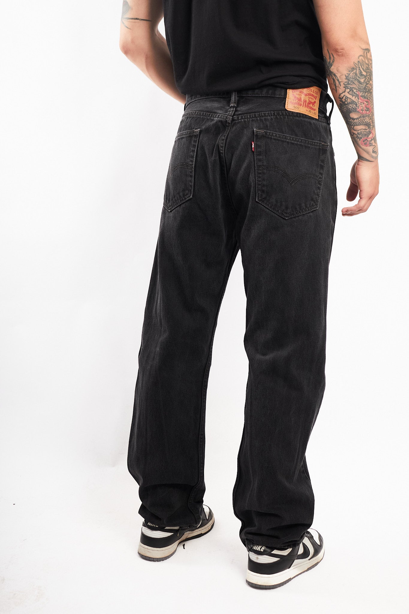 2016 Levi's 505 Regular Fit Graphite Jean (32)