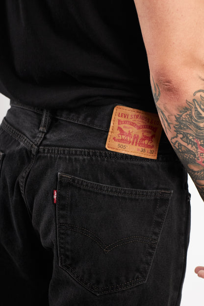 2016 Levi's 505 Regular Fit Graphite Jean (32)