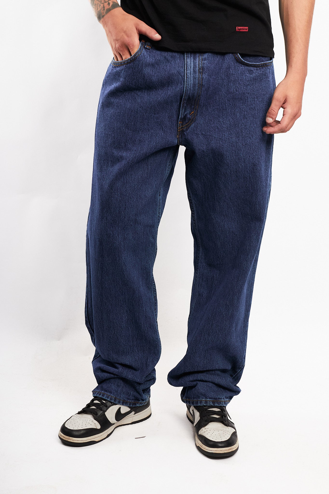 2013 Levi's Night Blue 505 Regular Straight Jean (34)