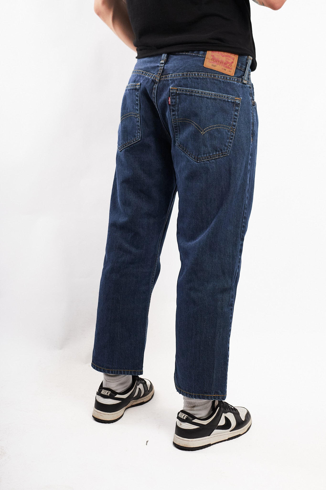 2017 Levis 559 Green Blue Relaxed Straight Jean (34)