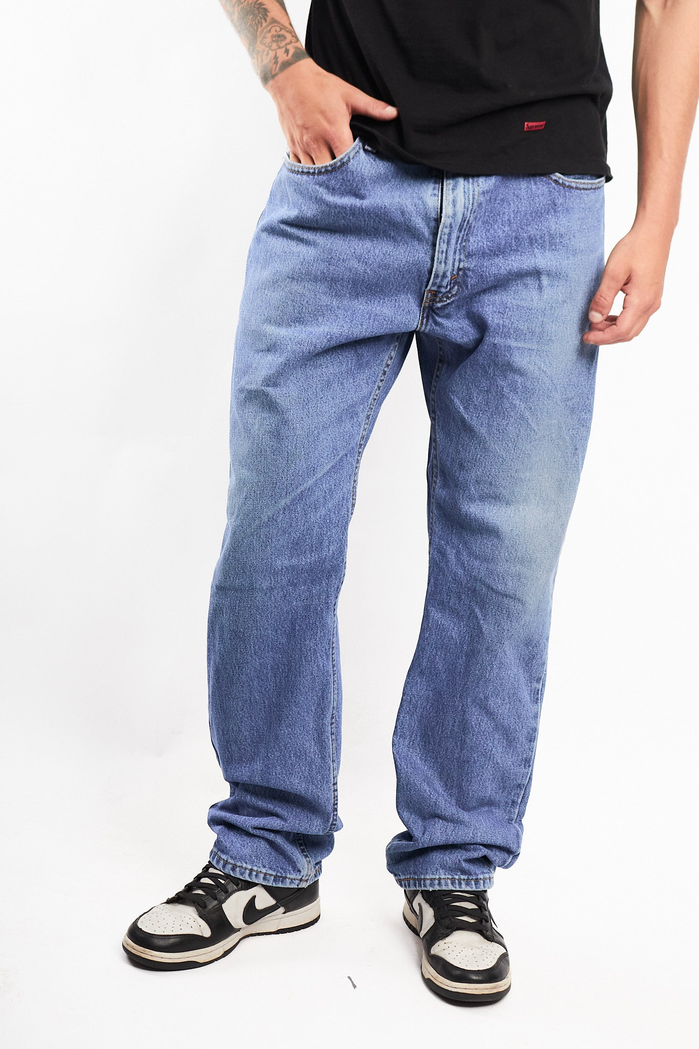 2000 Levi's Blue 505 Regular Straight Jean (34)