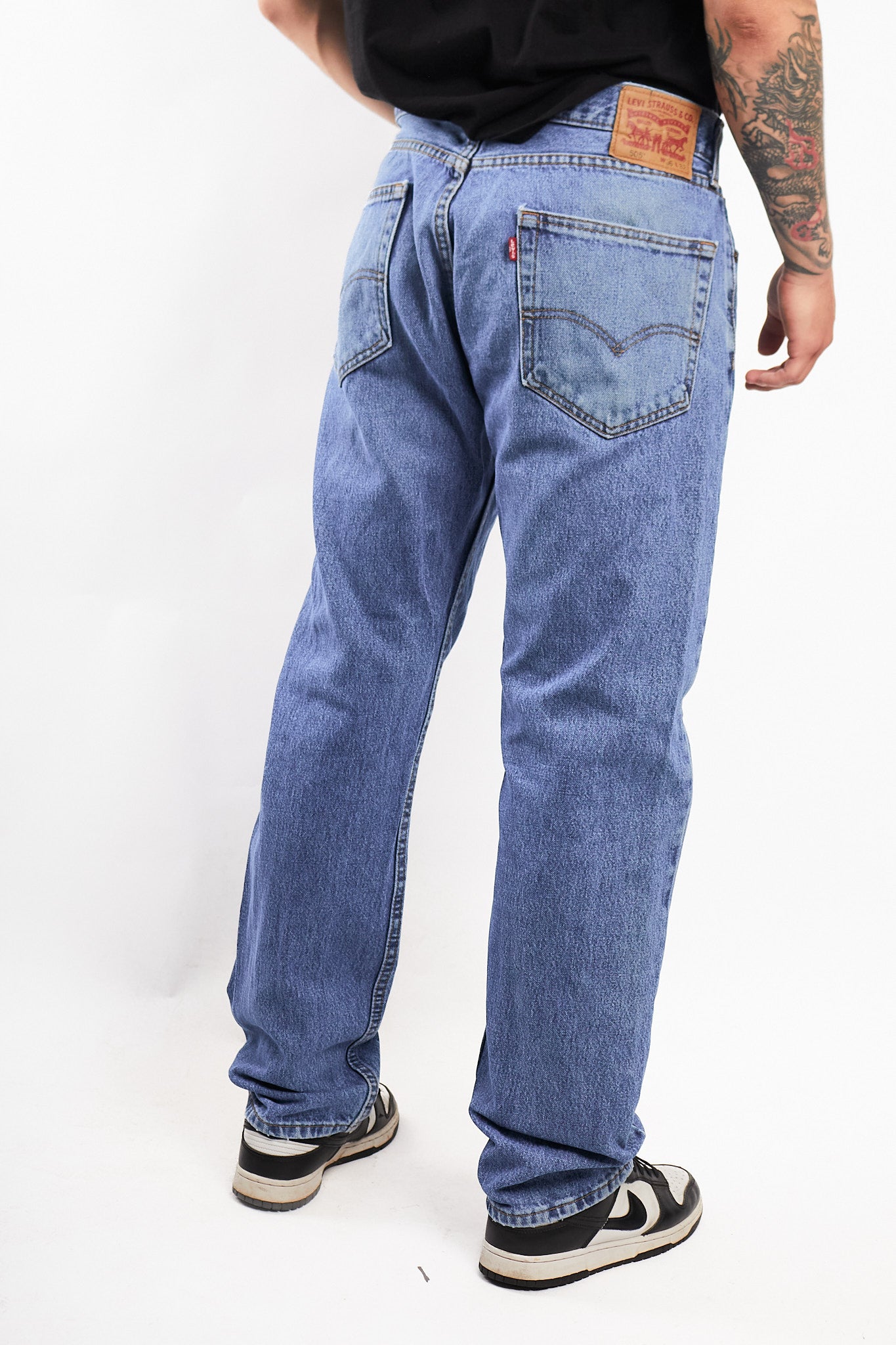 2000 Levi's Blue 505 Regular Straight Jean (34)