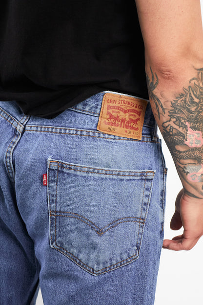 2000 Levi's Blue 505 Regular Straight Jean (34)