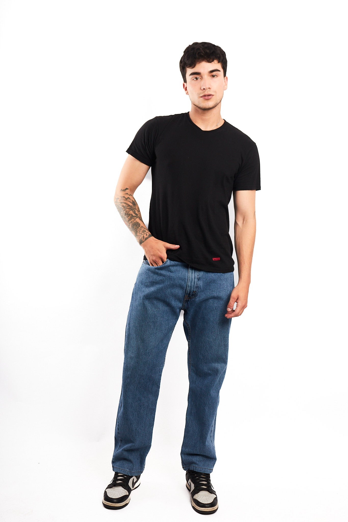 2002 Levi's Light Blue 505 Regular Fit Jean (34)