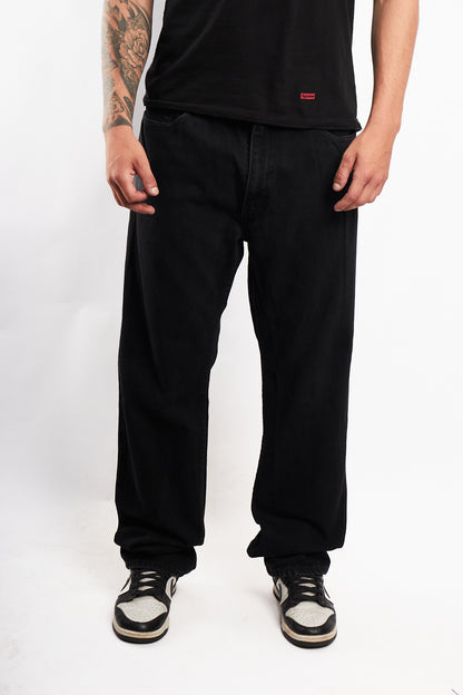 2015 Levi's Black 505 Regular Straight Jean (34)