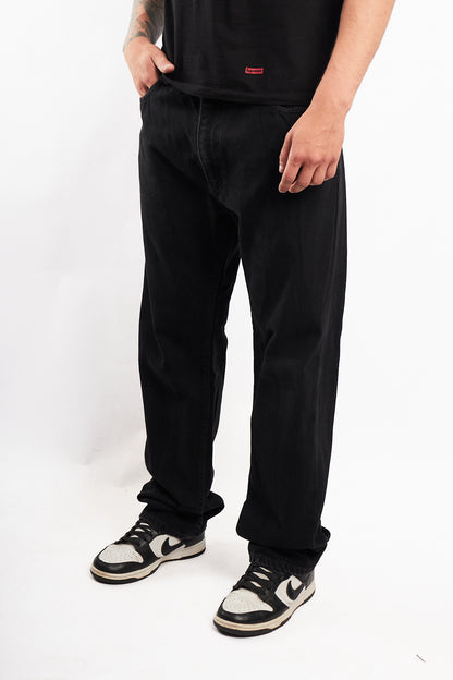 2015 Levi's Black 505 Regular Straight Jean (34)