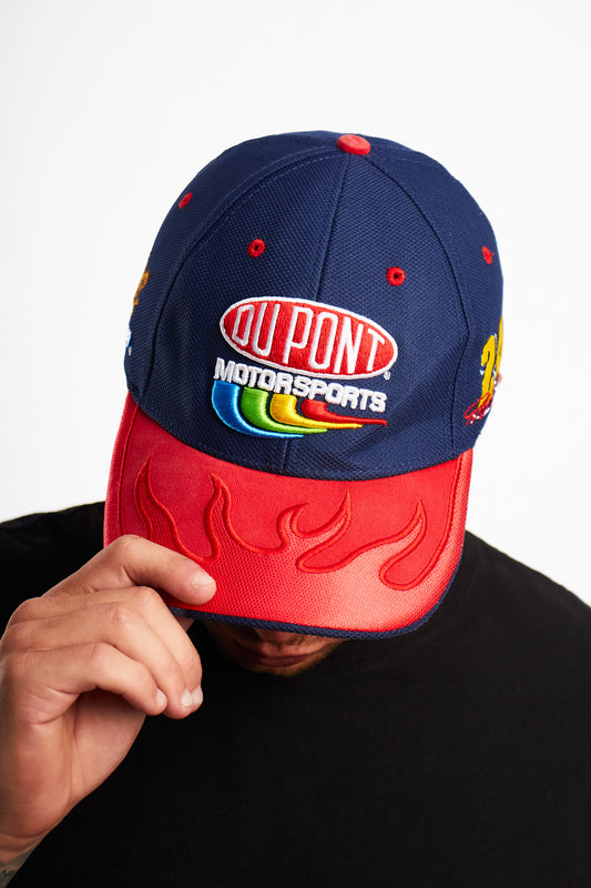 Vintage Chase Authentic Nascar Dupont Flame Cap