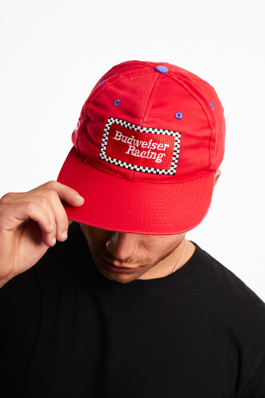 Vintage Budweiser Racing #11 Billie Elliot Cap