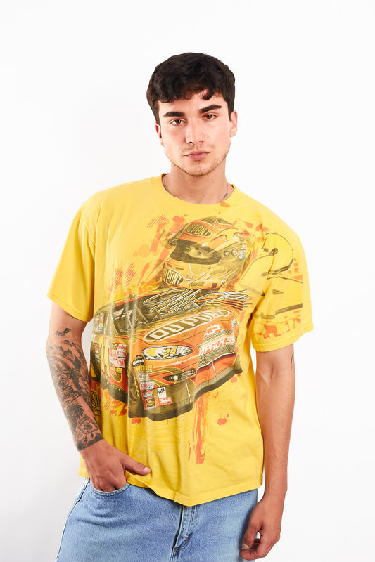 Vintage Nascar Chevrolet Impala Jeff Gordon AOP Tee (M/L)