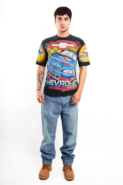 1990 Vintage Nascar Chevrolet Montecarlo AOP Tee (M)