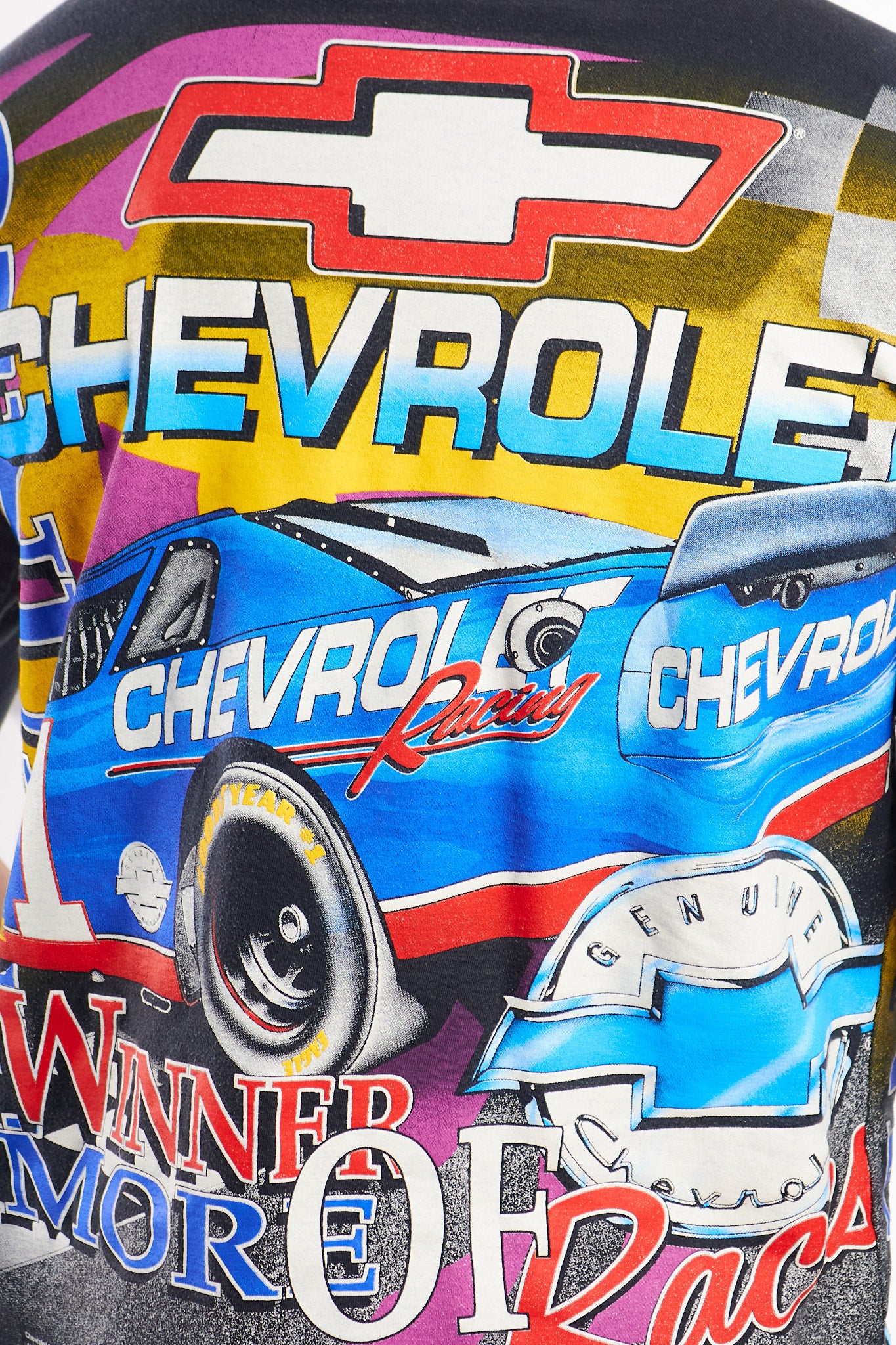 1990 Vintage Nascar Chevrolet Montecarlo AOP Tee (M)