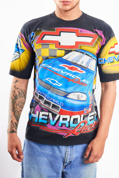 1990 Vintage Nascar Chevrolet Montecarlo AOP Tee (M)