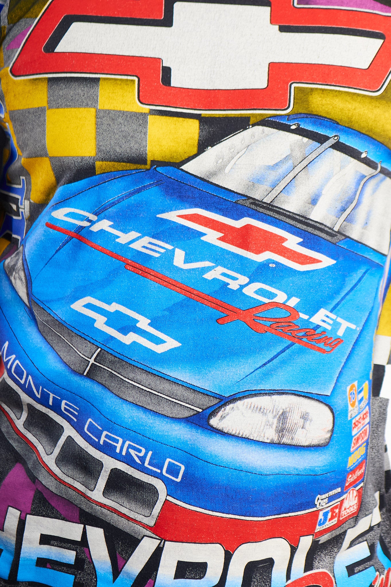 1990 Vintage Nascar Chevrolet Montecarlo AOP Tee (M)