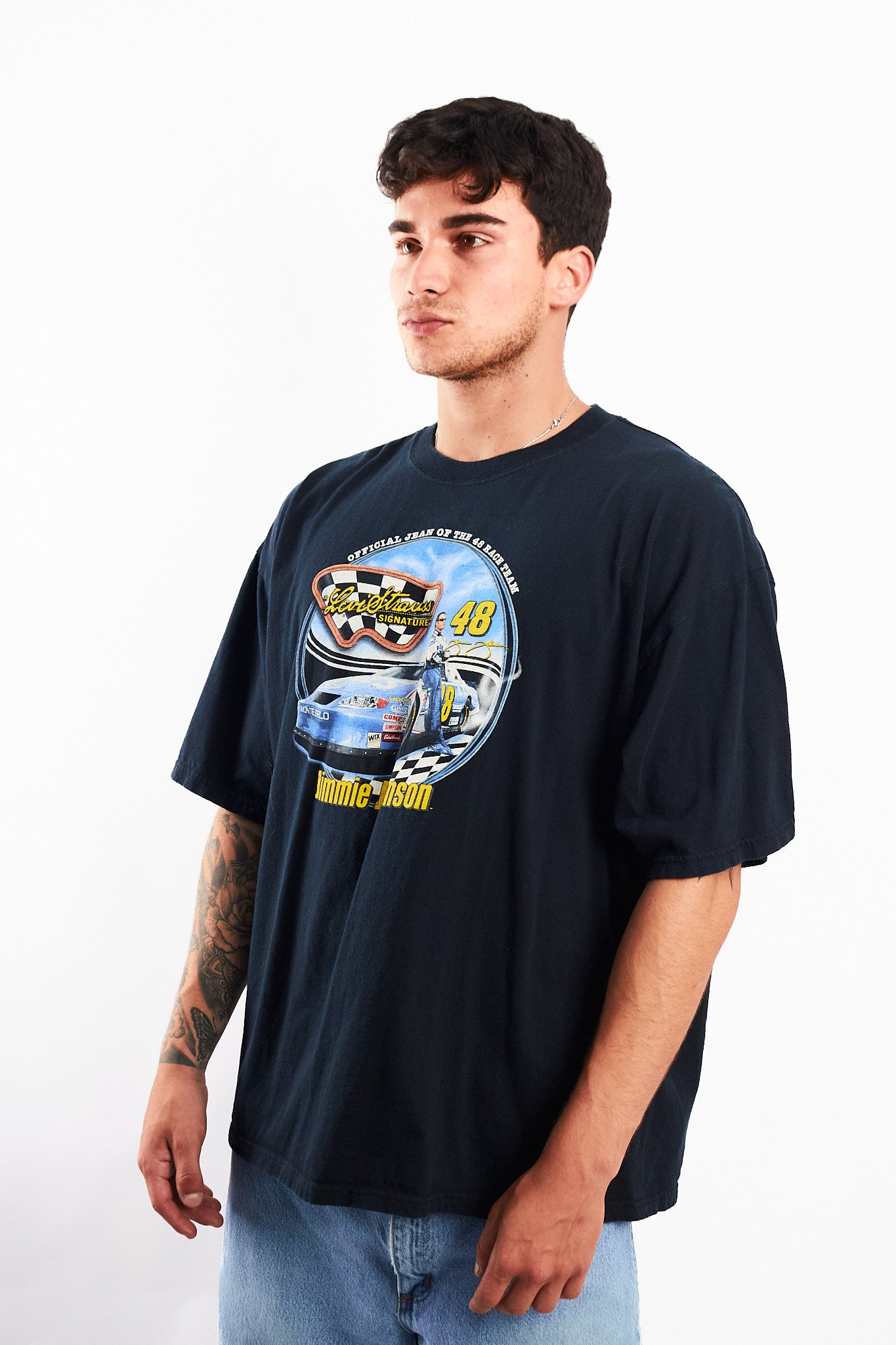 2000 Vintage Levi's x Nascar Jimmie Johnson Tee (M/L)