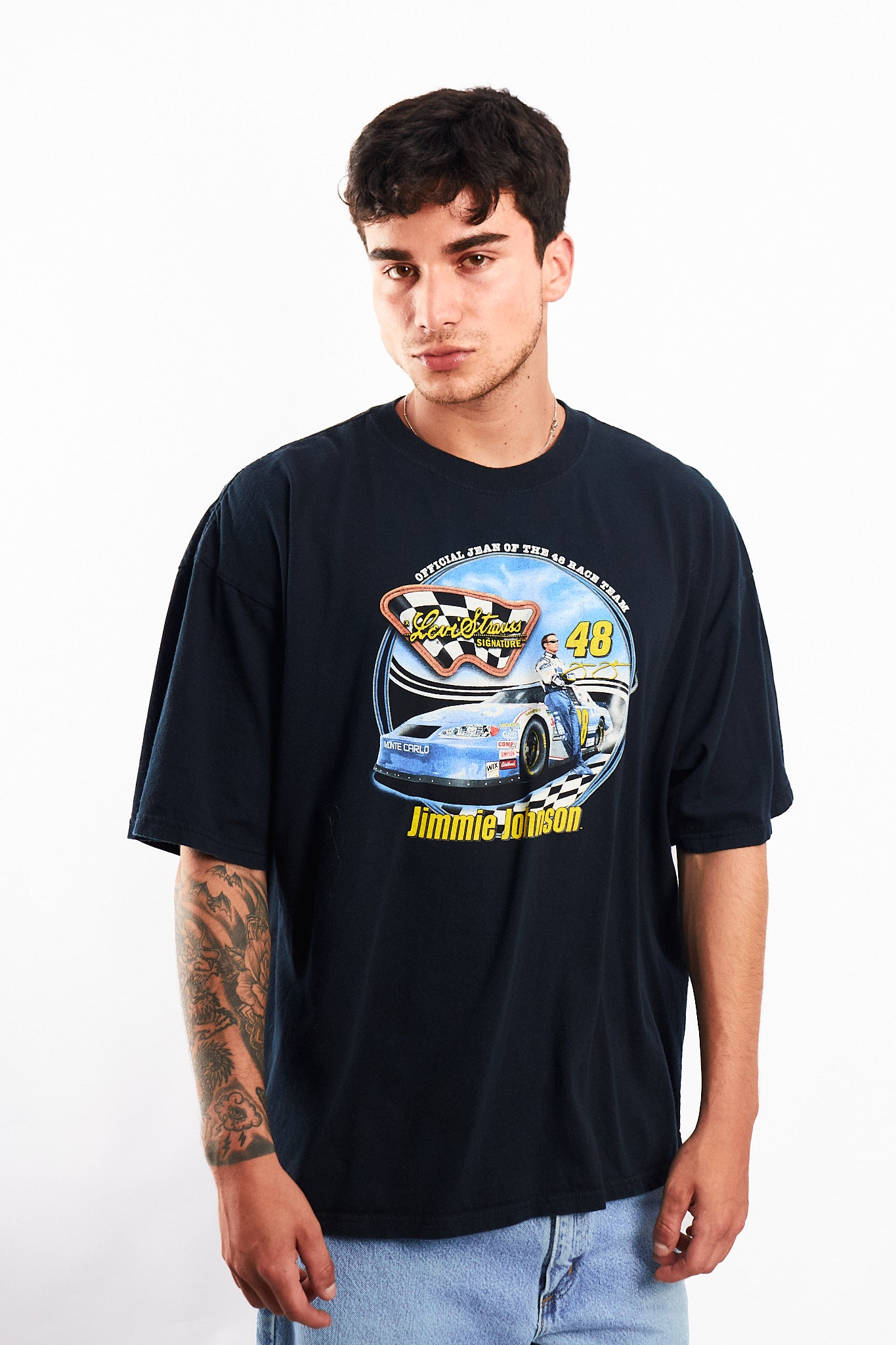 2000 Vintage Levi's x Nascar Jimmie Johnson Tee (M/L)