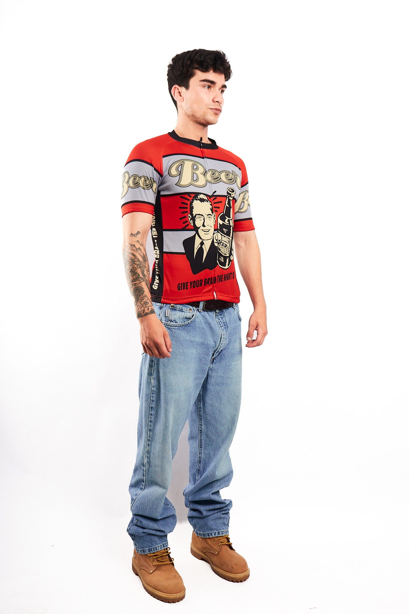 Vintage Cycling Jersey (S/M)