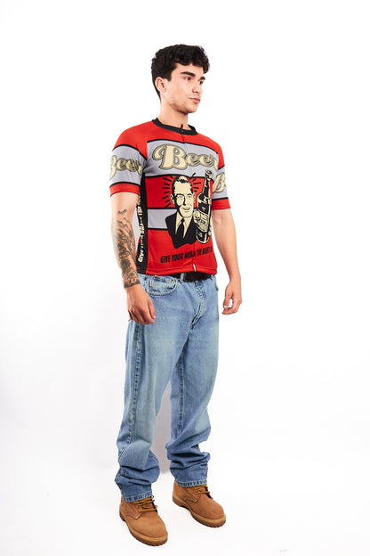 Vintage Cycling Jersey (S/M)