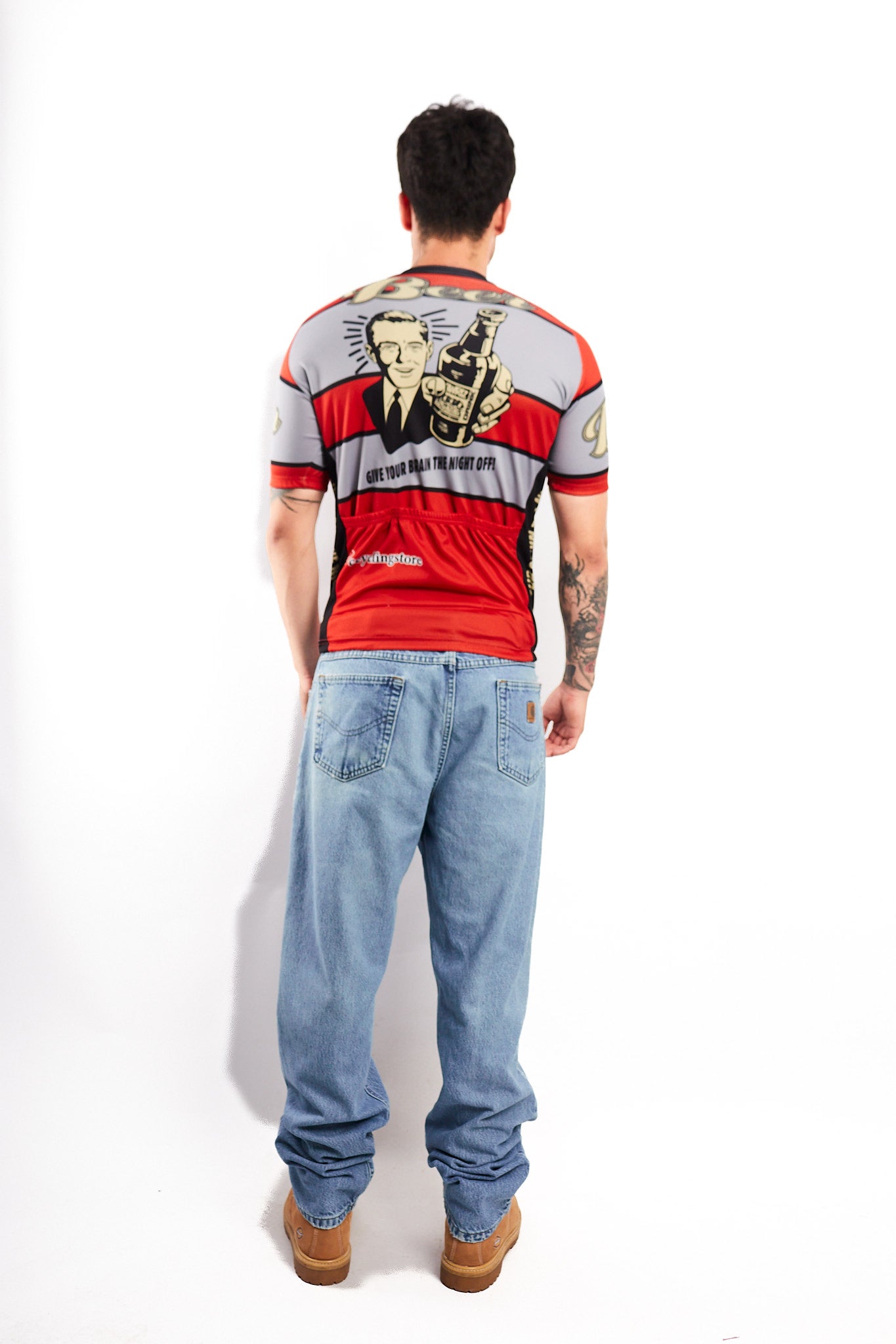 Vintage Cycling Jersey (S/M)