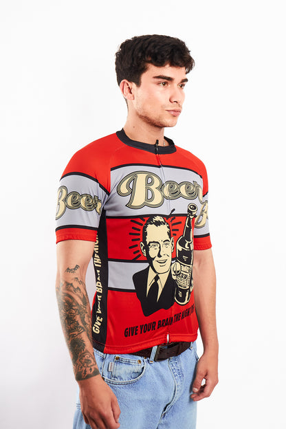 Vintage Cycling Jersey (S/M)