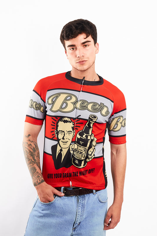 Vintage Cycling Jersey (S/M)