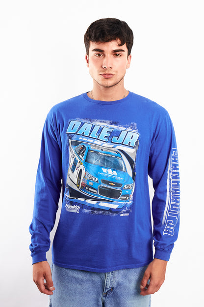 2000 Vintage Nascar Chevrolet Dale Jr Spell Out Longsleeve (M)