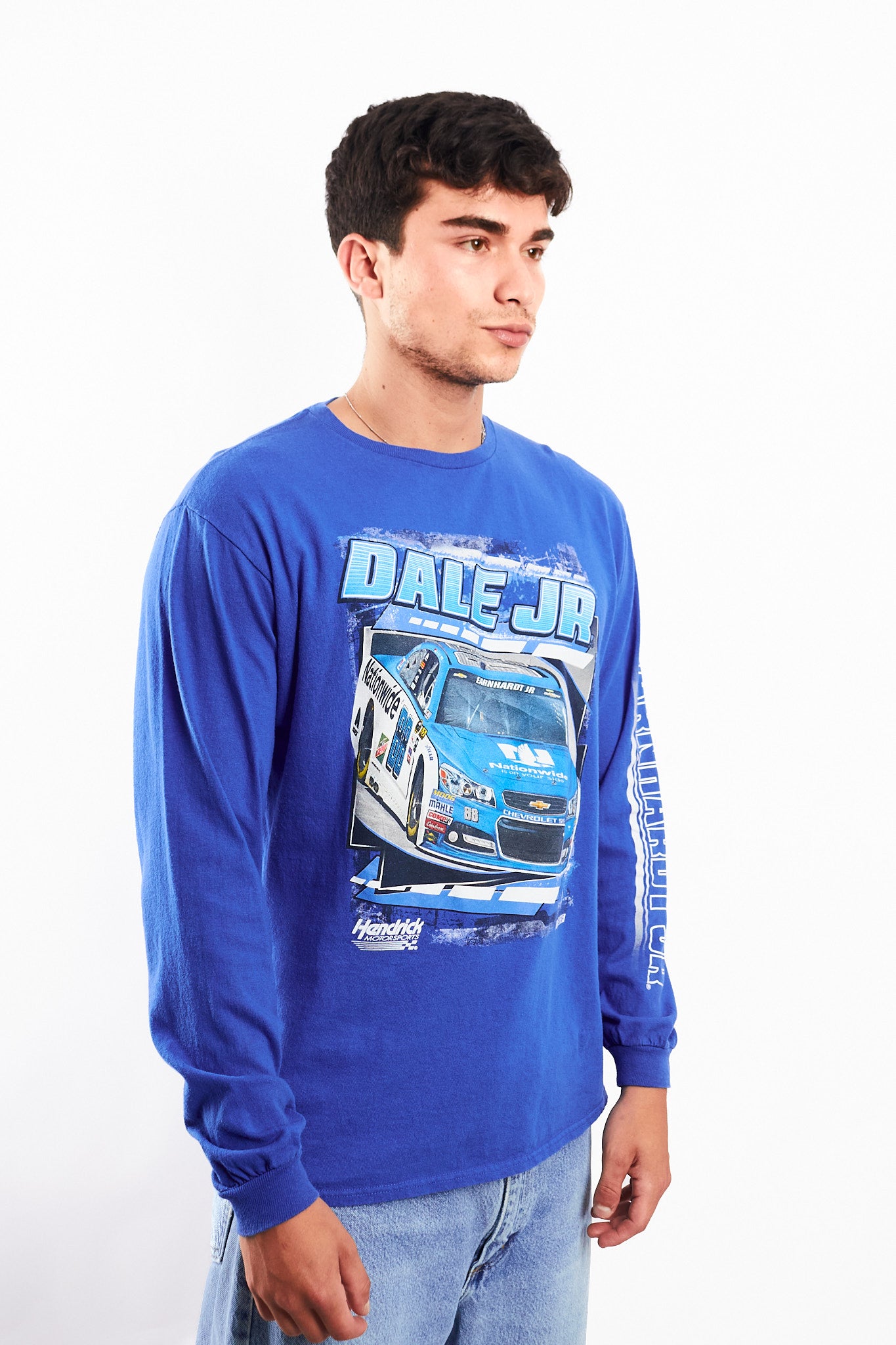 2000 Vintage Nascar Chevrolet Dale Jr Spell Out Longsleeve (M)