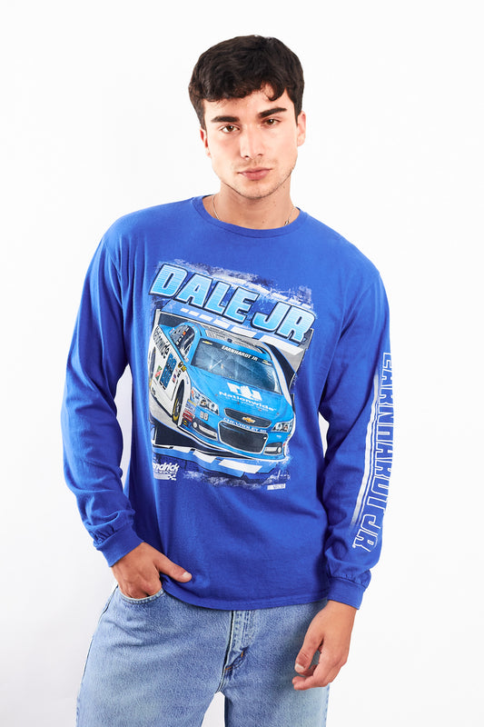 2000 Vintage Nascar Chevrolet Dale Jr Spell Out Longsleeve (M)