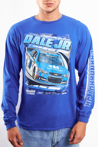 2000 Vintage Nascar Chevrolet Dale Jr Spell Out Longsleeve (M)