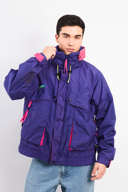 1990 Columbia Radial Sleeve Retro Jacket (L)