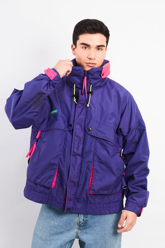 1990 Columbia Radial Sleeve Retro Jacket (L)