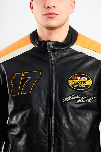 2004 Vintage Wilson x Chase Nascar Ford Racing Leather Racing Jacket (M)